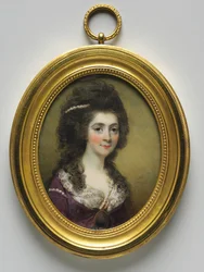 Retrato de una mujer, llamada Sra. Close, 1786
