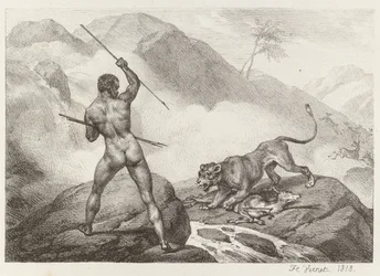 cazador africano