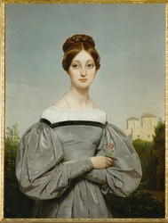 Louise Vernet, hija del artista ...