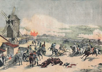 Batalla de Valmy el 20 de septiembre