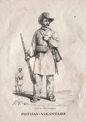 Partisano voluntario, 1822