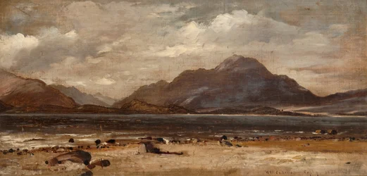 Loch Lomond y Ben Lomond, 1846