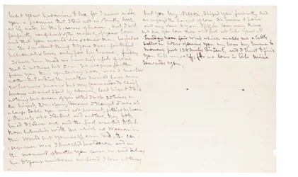 Carta autógrafa a Lady Hamilton, n.p. [Foudroyant en el mar]