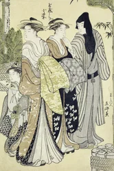 Komurasaki de Tama-Ya, Día de Año Nuevo