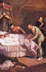 El asesinato de los príncipes, ilustración de 
