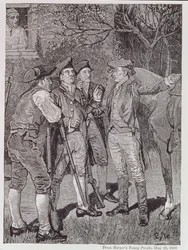 Paul Revere en Lexington, de Harper