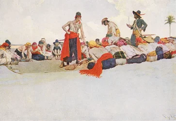 So the Treasure was Divided, principios del siglo XX (ilustración de libro)