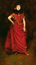 La bailarina, de "Lola" de Perceval Gibbon (1879-1926), publicado en Harper