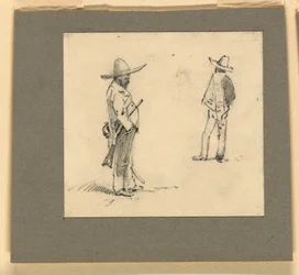 Dos Mexicanos de Pie