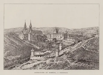 Notre-Dame Du Remede, A Frigolet (grabado)