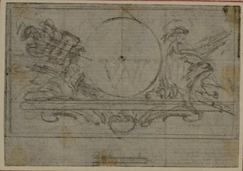 Estudio para En Tête Vignette en Tácito "Tiberio, o Los Seis Primeros Libros de los Anales", Libro VI