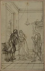 Estudio para "La Pharsale" de Lucain, Canto II