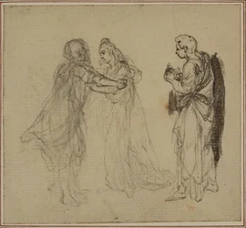 Estudio para "La Pharsale" de Lucain, Canto II