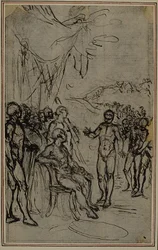 Estudio para "La Pharsale" de Lucain, Canto IV