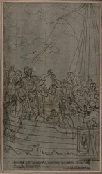 Estudio para "La Pharsale" de Lucain, Canto IX