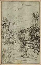 Estudio para "La Pharsale" de Lucain, Canto I