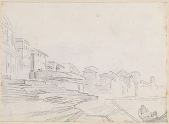Edificios a lo largo de un río