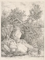 Paisaje con un Árbol Caído