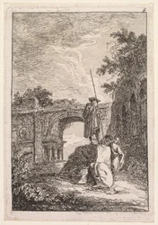 Les Soirées de Rome: El Arco de Triunfo, 1763-1764