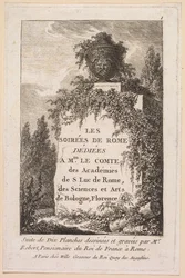 Les Soirées de Rome: Página de Título, 1763-1764
