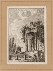 Placa cuatro de Noches en Roma