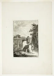 El Arco Triunfal, lámina ocho de Les Soirées de Rome