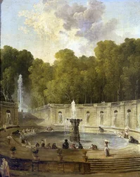 Lavanderas en un parque
