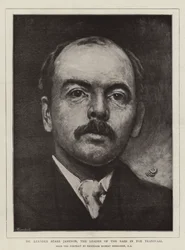 Dr. Leander Starr Jameson, el líder de la incursión en el Transvaal