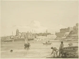 Parte del puerto flotante entre Ropewalk y Canon