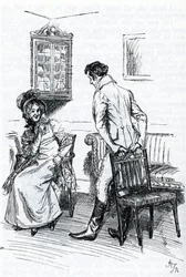 Emma y el Sr. Knightley (ilustración)