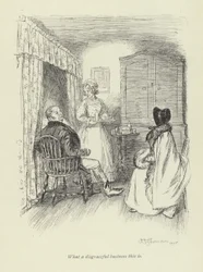 Ilustración para Amos Barton por George Eliot