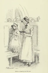 Ilustración para Amos Barton por George Eliot