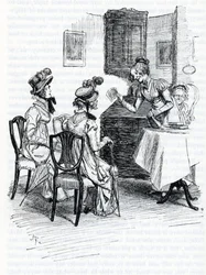 Ilustración para "Emma" de Jane Austen