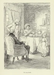 Ilustración para el arrepentimiento de Janet por George Eliot