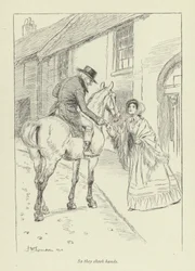 Ilustración para el arrepentimiento de Janet por George Eliot