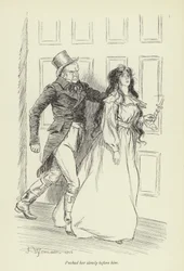 Ilustración para el arrepentimiento de Janet por George Eliot