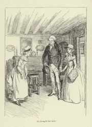 Ilustración para la historia de amor de Mr. Gilfil por George Eliot