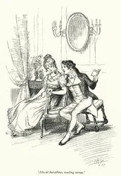Ilustración para Persuasión de Jane Austen