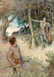 Ilustración de Como gustéis de Shakespeare