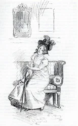 La Sra. Elton (ilustración)
