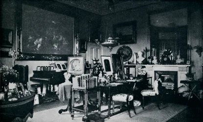 Sala de Estar Privada de la Reina en Osborne, c1899