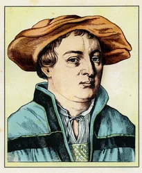 Hans Holbein le Jeune - Hans HOLBEIN il Giovane (1497 o 1498-1543) 1854 (grabado)