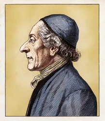 Johann Caspar Lavater (11 noviembre 1741-2 enero 1801) 1854 (grabado)