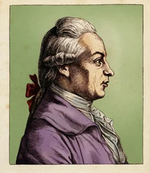 Johann Wilhelm von ARCHENHOLZ (3 septiembre 1741-28 febrero 1812) 1854 (grabado)