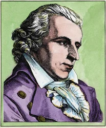 Retrato del historiador y poeta alemán Friedrich von Schiller (1759-1805)