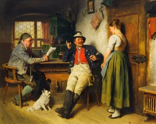 Figuras en un interior, 1891