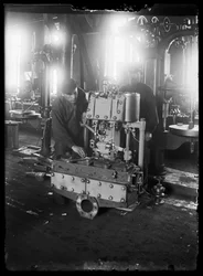 Taller mecánico del depósito ferroviario de Tampere