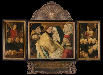 la Lamentación, c.1527 (óleo sobre tabla)