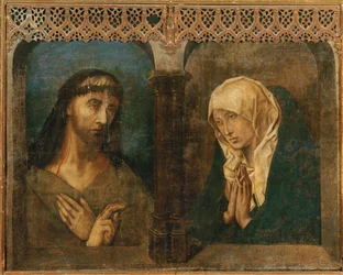Cristo y la Mater Dolorosa (madera)