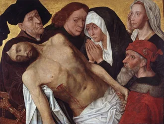 La lamentación de Cristo, c.1500-25 (óleo sobre tabla)
